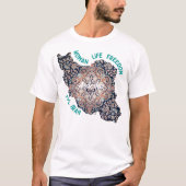 Perzisch Jubileum 30e Verjaardagscadeaus voor Hem T-shirt (Voorkant)