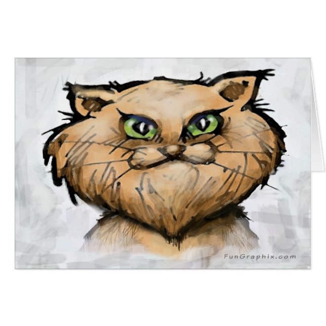 Perzisch kat (Voorkant Horizontaal)