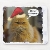 Perzisch Kat Custom Mousepad Muismat (Voorkant)