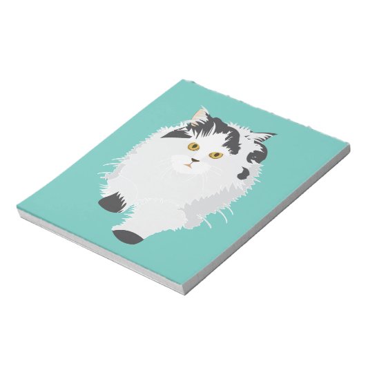 Perzisch kat notitieblok (Linkerzijde)