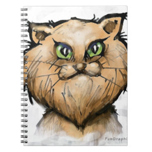 Perzisch kat notitieboek