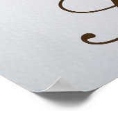 Perzisch kat poster (Hoek)