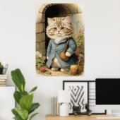 Perzisch kat poster (Thuiskantoor)