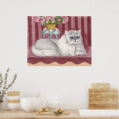 Perzisch kat poster (Keuken)