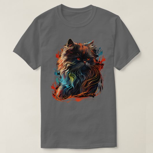 Perzisch kat t-shirt (Design voorkant)