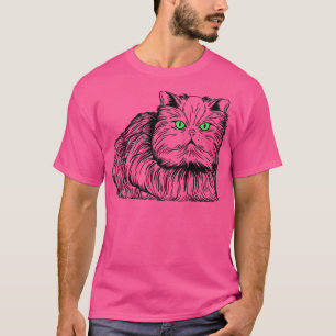 Perzisch kat t-shirt