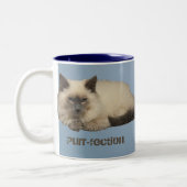 Perzisch kat tweekleurige koffiemok (Links)