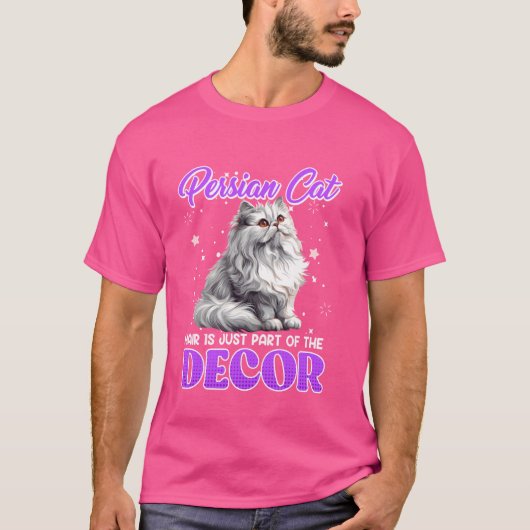 PERZISCH KATTENHAAR IS SLECHTS EEN DEEL VAN HET DE T-SHIRT (Voorkant)