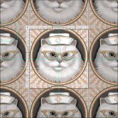 Perzisch kattenzuster stof (Delen)
