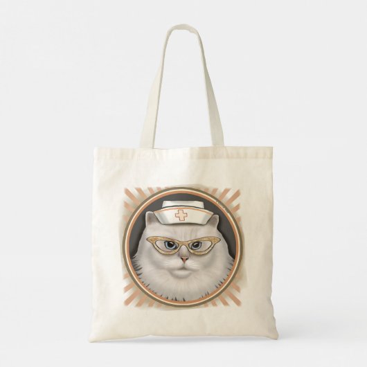 Perzisch kattenzuster tote bag (Achterkant)