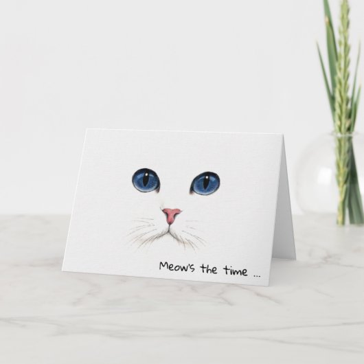 Perzisch katteras Birthday Kaart (Voorkant)