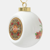 Perzisch kerstbal kerstbal keramische bal ornament (Rechts)
