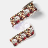Perzisch Kerstkatje in een cadeaudoos Satijnen Lint (Achterkant)