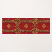 Perzisch kijkpatroon yogamat (Achterkant (horizontaal))