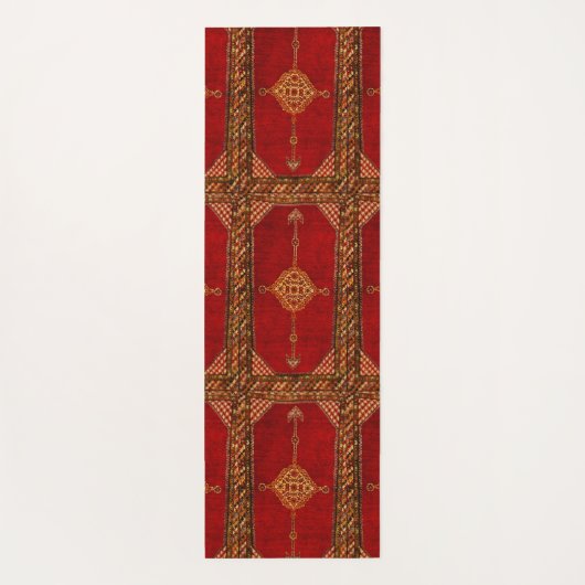 Perzisch kijkpatroon yogamat (Achterkant)