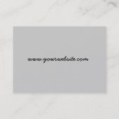 Perzisch kitten visitekaartje groot (Achterkant)