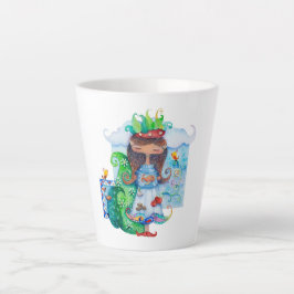 Perzisch meisje latte mok