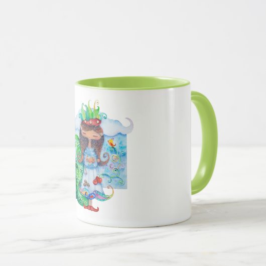 Perzisch meisje mok (Voorkant rechts)