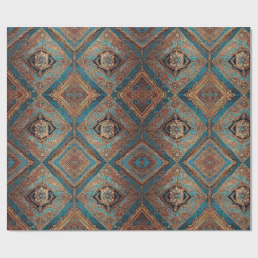 Perzisch Modern Mooi Oud Patroon Collectie Cadeaupapier (Vlak)