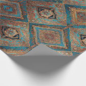 Perzisch Modern Mooi Oud Patroon Collectie Cadeaupapier (Hoek)