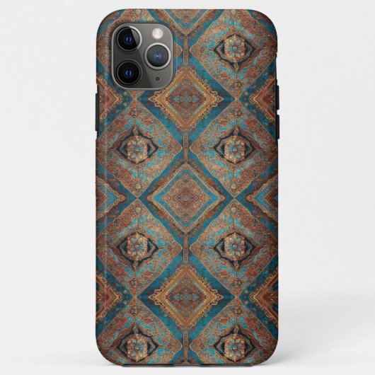 Perzisch Modern Mooi Oud Patroon Collectie Case-Mate iPhone Case (Achterkant)