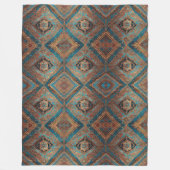 Perzisch Modern Mooi Oud Patroon Collectie Fleece Deken (Voorkant)