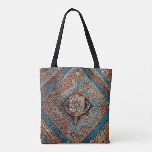 Perzisch Modern Mooi Oud Patroon Collectie Tote Bag (Achterkant)