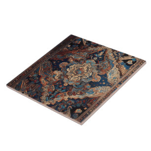 Perzisch Mooi Oud Patroon Modern Collectie Tegeltje