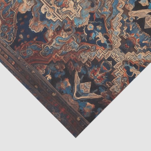 Perzisch Mooi Oud Patroon Modern Collectie Tissuepapier (Detail)