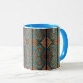 Perzisch Mooi Oud Patroon Populair Collectie Mok (Voorkant rechts)