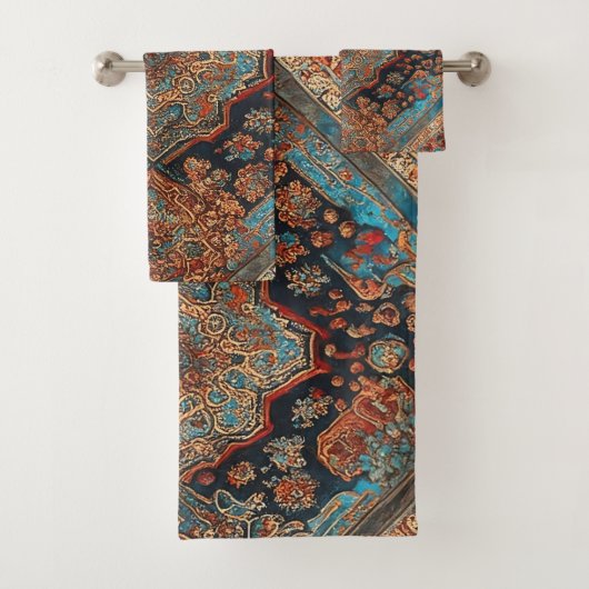 Perzisch mooi oud patroontrendy Collectie Bad Handdoek (Insitu)