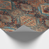 Perzisch mooi oud patroontrendy Collectie Cadeaupapier (Hoek)