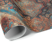 Perzisch mooi oud patroontrendy Collectie Cadeaupapier (Rol Hoek)