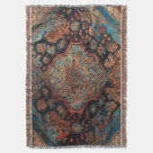 Perzisch mooi oud patroontrendy Collectie Deken (Voorkant Verticaal)