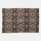 Perzisch mooi oud patroontrendy Collectie Theedoek (Horizontaal)