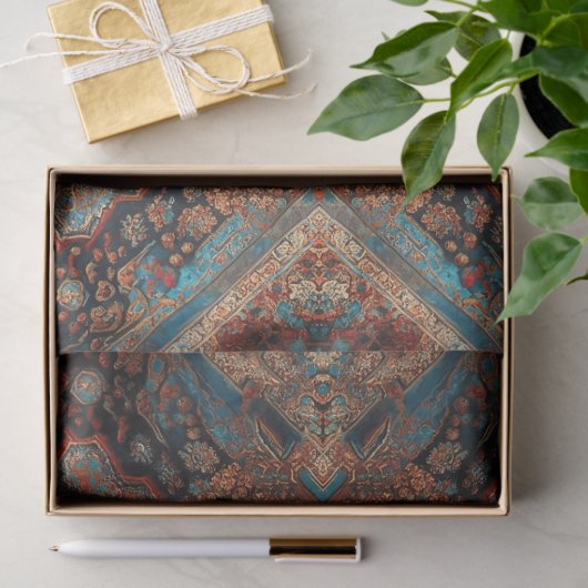 Perzisch mooi oud patroontrendy Collectie Tissuepapier (Geschenk)