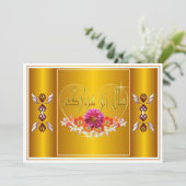 Perzisch Nieuwjaar Noruz Mubarak س و ا ل    Feestdagenkaart (Staand voorkant)