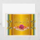 Perzisch Nieuwjaar Noruz Mubarak س و ا ل    Feestdagenkaart (Voorkant / Achterkant)