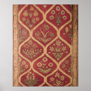Perzisch of Turks tapijt, 16e/17e eeuw (wol) Poster