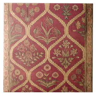 Perzisch of Turks tapijt, 16e/17e eeuw (wol) Tegeltje