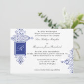 Perzisch onderzoek naar het formele monogram met s kaart (Staand voorkant)