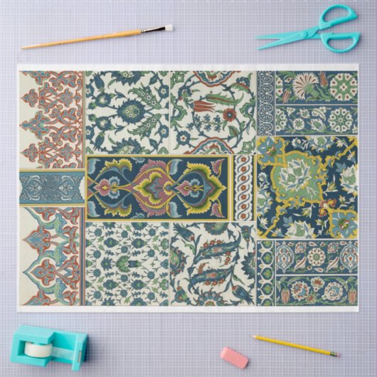 Perzisch ontwerp  patroon ontkoppeling papier (Craft)