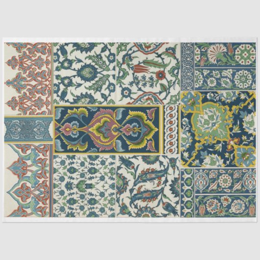 Perzisch ontwerp  patroon ontkoppeling papier (Voorkant)