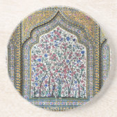 Perzisch ontwerp zandsteen onderzetter (Voorkant)