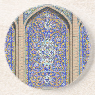 Perzisch ontwerp zandsteen onderzetter