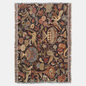  Perzisch oosters Turks tapijtpatroon Deken (Voorkant Verticaal)