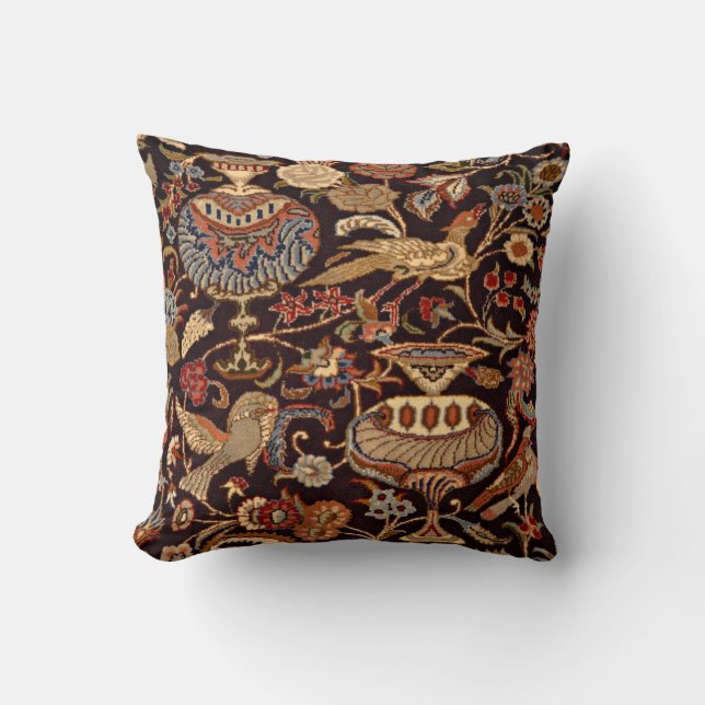  Perzisch oosters Turks tapijtpatroon Kussen (Voorkant)