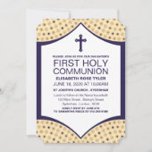 Perzisch Patroon, Eerste Heilige Communie Kaart (Voorkant)