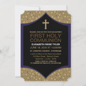 Perzisch Patroon, Eerste Heilige Communie Kaart (Voorkant)