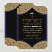 Perzisch Patroon, Eerste Heilige Communie Kaart (Voorkant / Achterkant)